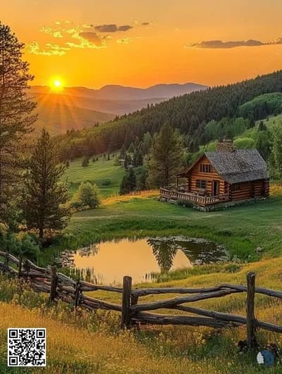 Բնության գեղեցիկ մայրամուտների հավաքածու | Ջերմ կոլաժ խաղաղ մայրամուտներով, արևադարձային լողափերով, ծաղիկներով, ջրվեժներով և հանգիստ պահերով