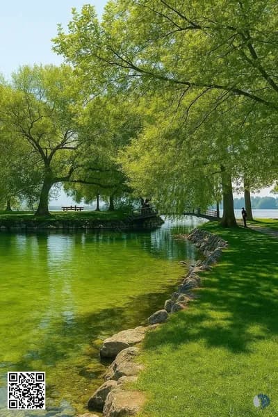 Путеводитель по спокойным паркам и природным пространствам | Узнайте, как мирные парки, залитые солнцем деревья и свежие зеленые зоны могут снизить стресс, улучшить настроение и привнести больше спокойствия, сосредоточенности и баланса в повседневную жизнь.